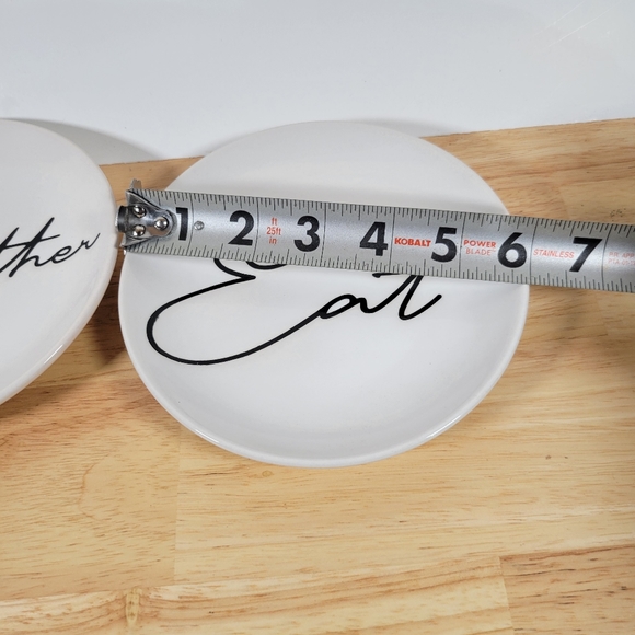 Plates Decor 2 Decrotive Farmhouse 6 in - Picture 4 of 4